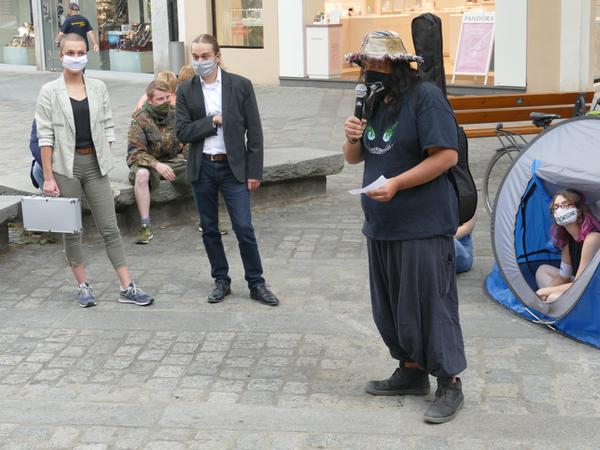 Bamberg: Straßentheater macht auf soziale Missstände aufmerksam