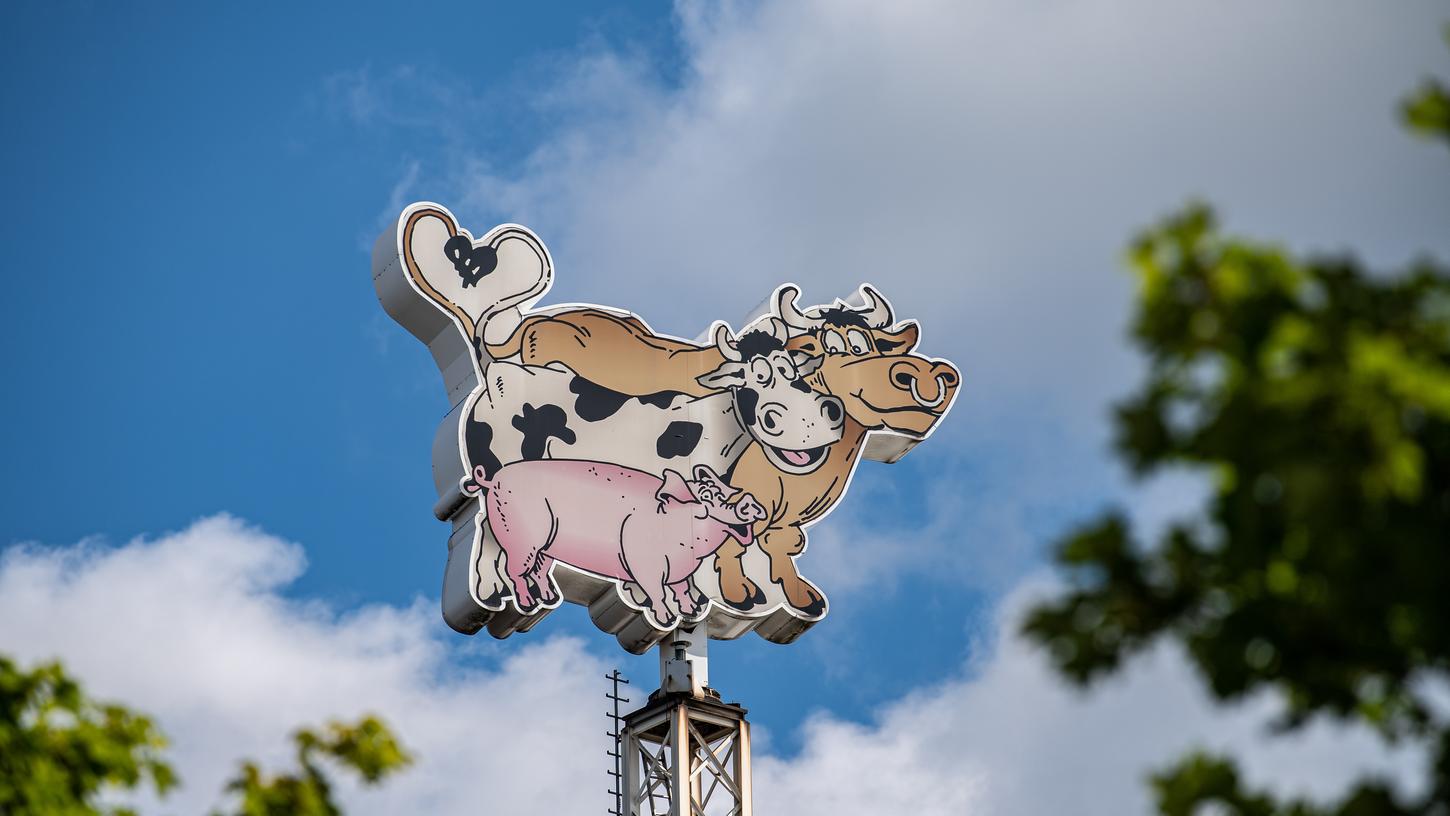 Separatorenfleisch wird erzeugt, indem Maschinen Tierkörper oder grob zerkleinerte Knochen mit Fleischresten durch Lochscheiben hindurchpressen.
Separatorenfleisch wird erzeugt, indem Maschinen Tierkörper oder grob zerkleinerte Knochen mit Fleischresten durch Lochscheiben hindurchpressen.