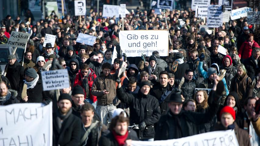 Guttbye, Karl-Theodor: Kreative Protestaktion in Berlin