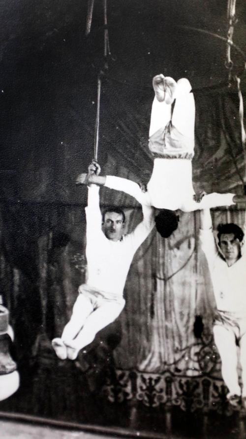 In den 1920ern boten die Forchheimer Turner Georg Rieger, Konrad Dorn und Andreas Roth bereits beeindruckende Akrobatik.