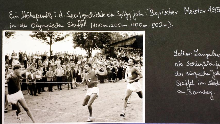 Schon in früheren Jahren waren Forchheims Läufer top.