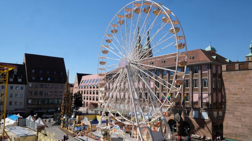 Nürnberger Sommertage: Riesenrad und Leckereien mitten in der Stadt