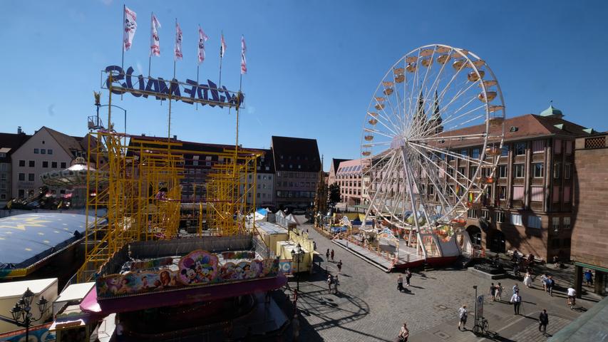 Nürnberger Sommertage: Riesenrad und Leckereien mitten in der Stadt