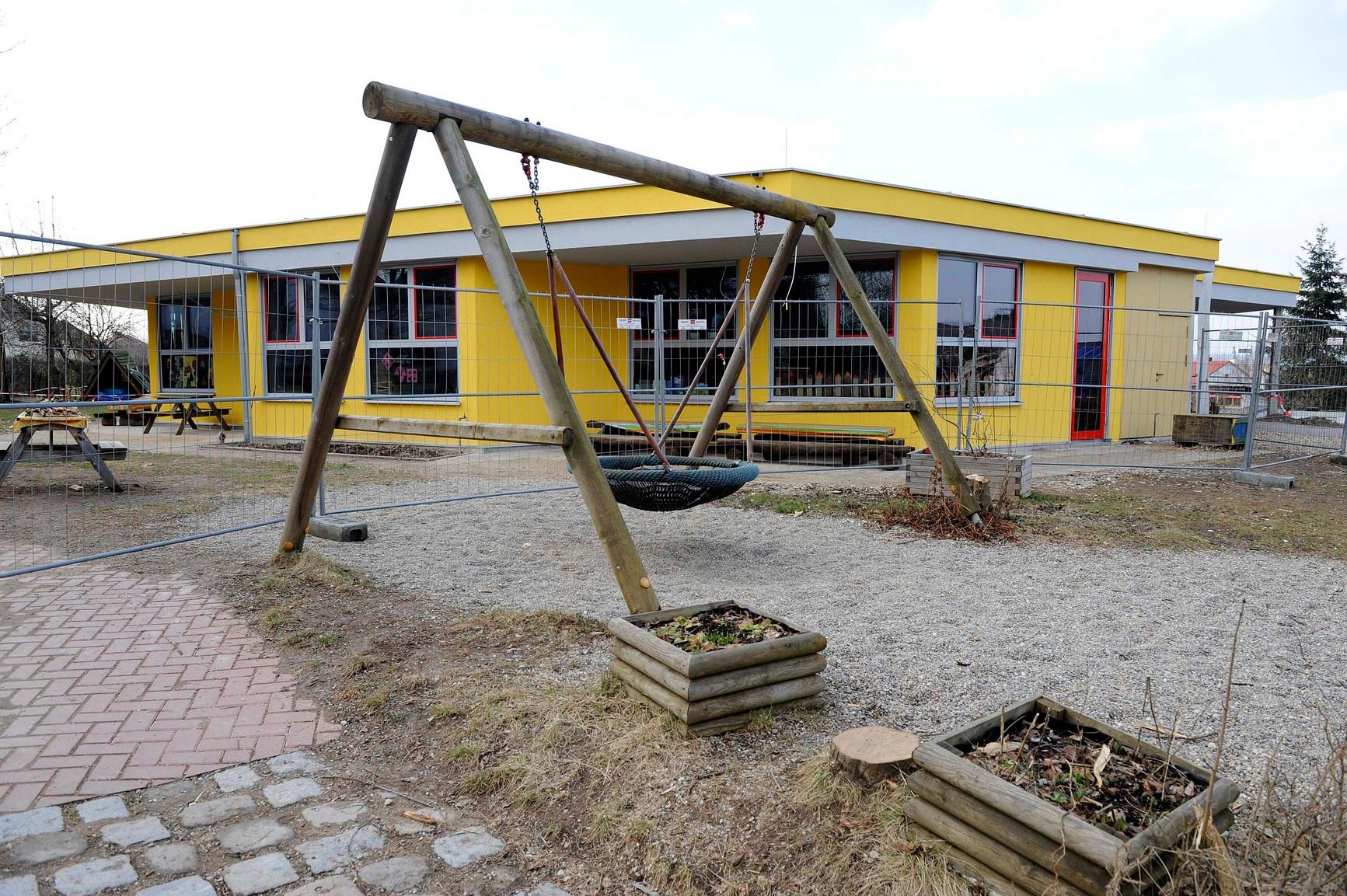 Richtfest für Kinderkrippe beim Paul-Gerhardt-Kindergarten in Höchstadt