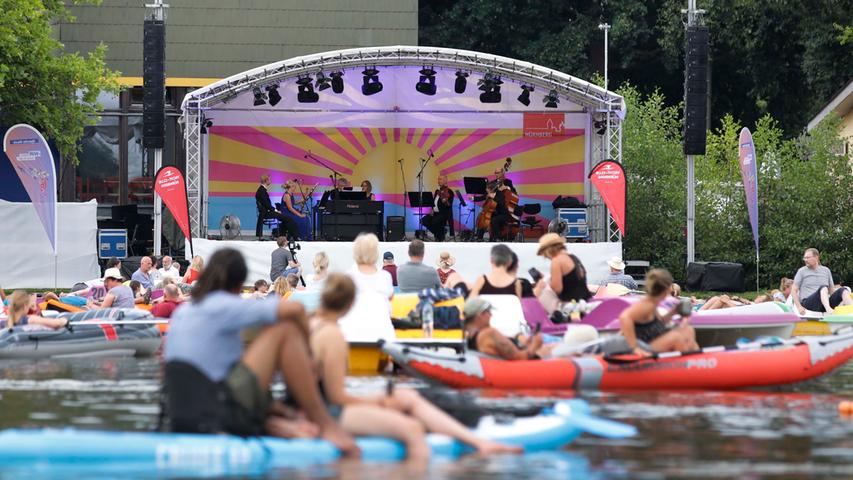 Klassik und Sonne satt: Das Samstags-Konzert auf der Nürnberger Seebühne