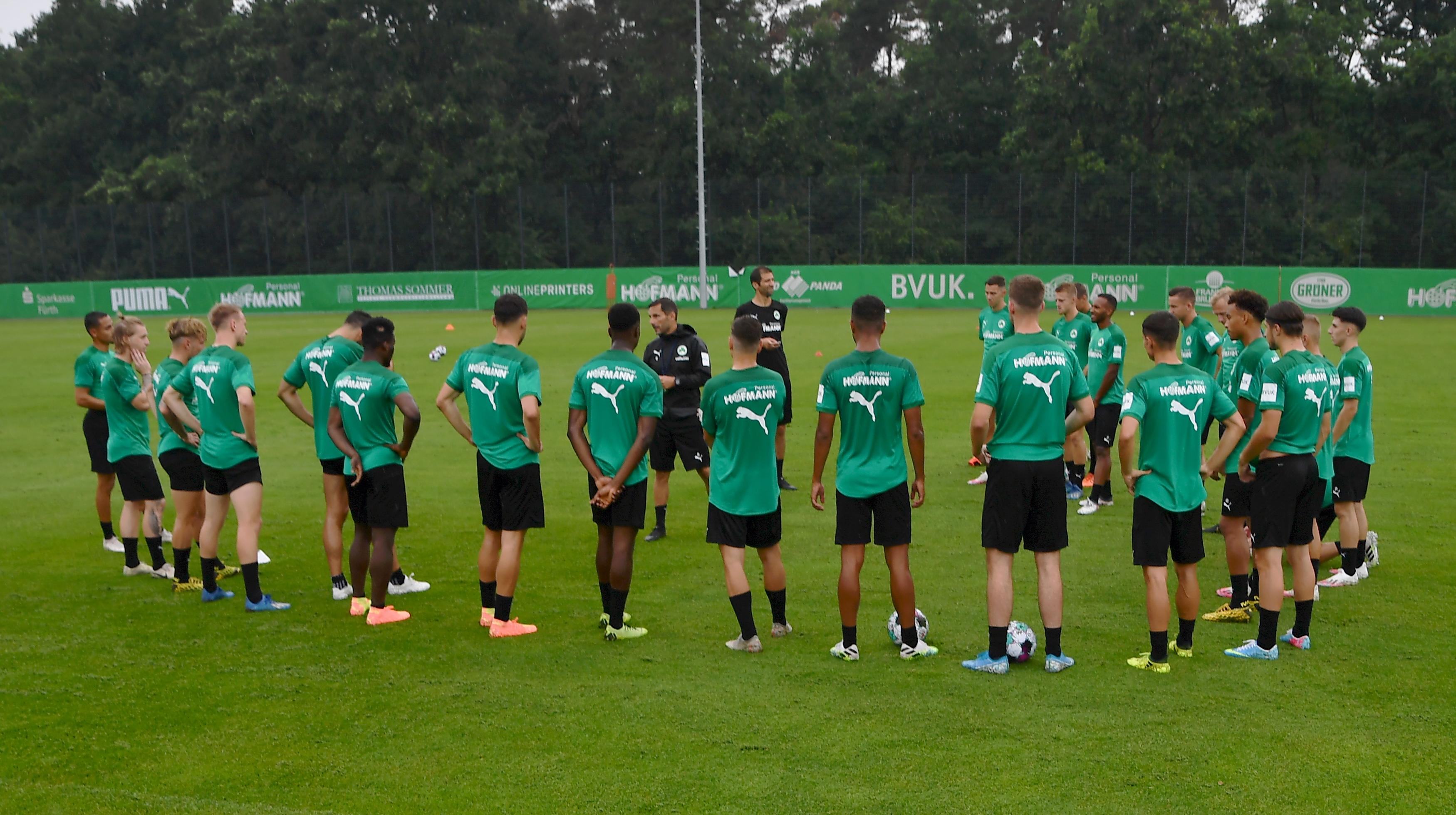 Trainingsauftakt Furth Erwartet Eine Schwierige Saison Furth Nordbayern De