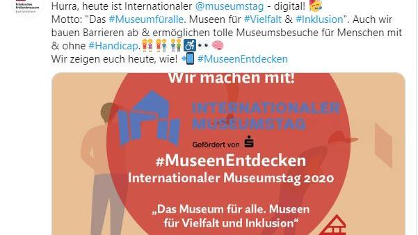 Twitter hält die Fachwelt in #freilandfürzuhause in kurzen Texten von maximal 280 Zeichen auf dem Laufenden. Spezielle Hashtags vernetzten Aktionen wie zum Beispiel den internationalen Museumstag.