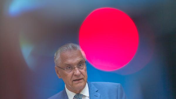 Pressekonferenz Verfassungsschutz Bayern