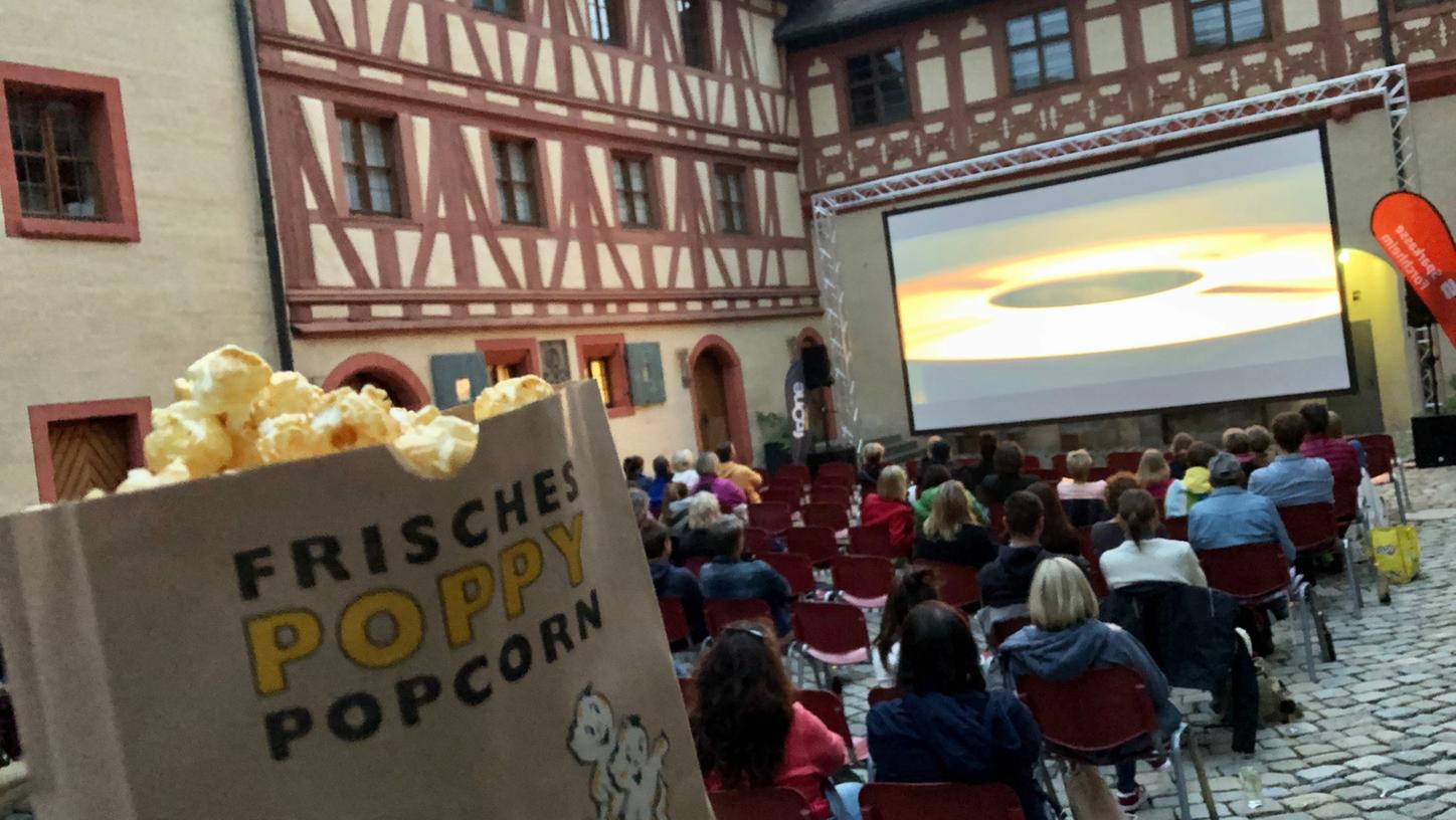 Der Innenhof der Kaiserpfalz Forchheim: eine besondere Atmosphäre für den Fränkischen Kinosommer, der hier seit 2003 Gast ist.