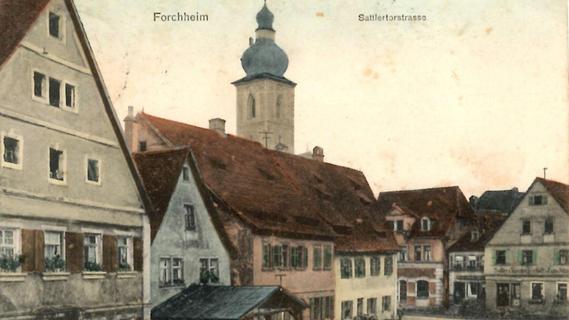 150 Jahre Ansichtskarte: Herzliche Grüße aus Forchheim