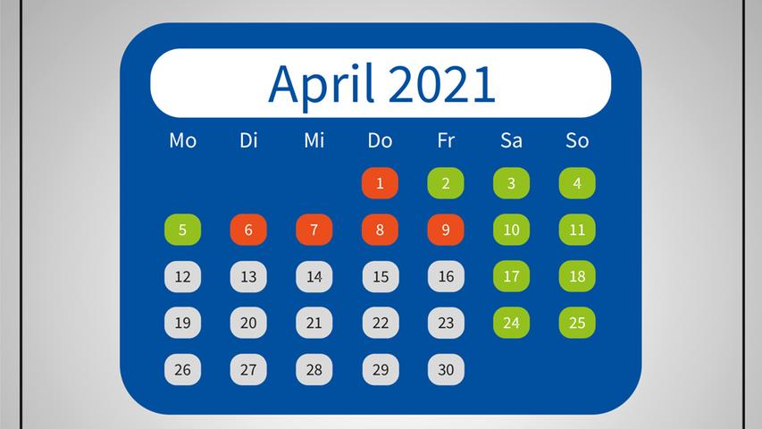 Nun können nämlich durch Karfreitag (2. April) und Ostermontag (5. April) acht Urlaubstage auf 16 freie Tage verlängert werden.