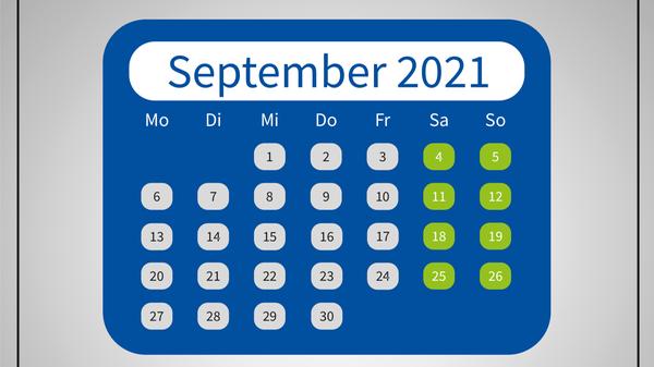 Auch zum Schulstart im September gibt es leider keine Brückentage für die Eltern.