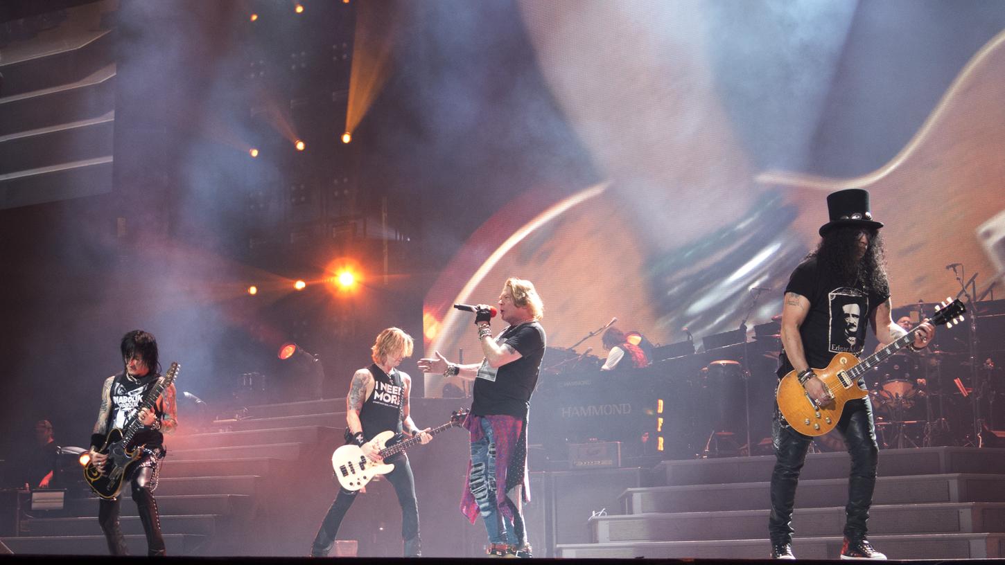 Aufgeschoben, nicht augehoben: Die Band Guns N'Roses kommt 2021 nach München.