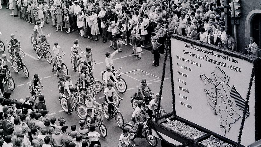 Volksfestzüge von 1953 bis 1978