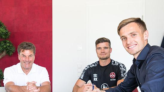 Torwarttalent Christian Früchtl steht ab nächster Saison beim Club zwischen den Pfosten.