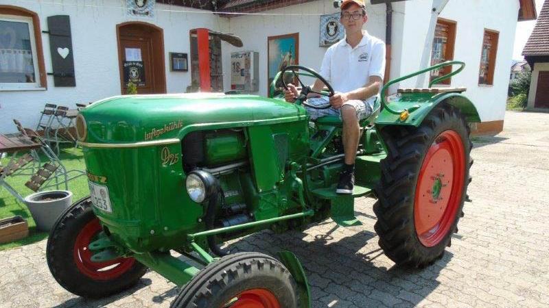 Oldtimer-Traktoren in Mühlhausen 2020