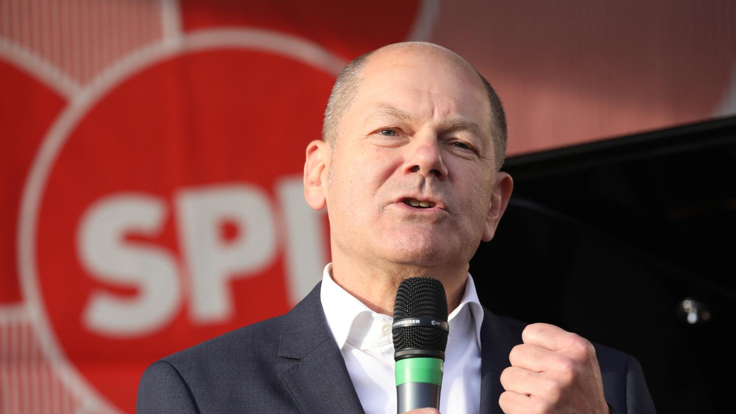 Geht für die SPD ins Rennen: Finanzminister Olaf Scholz.