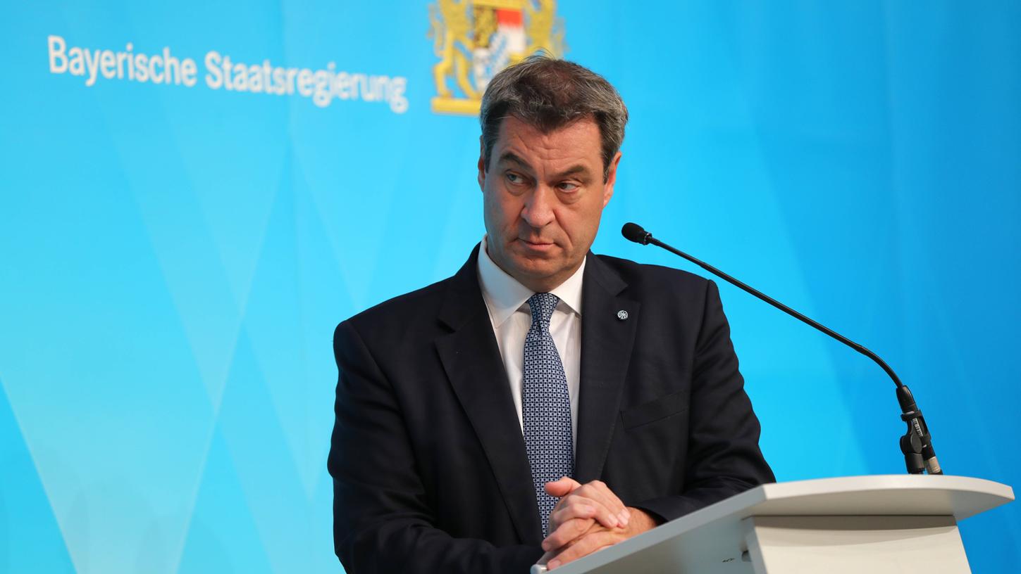 Markus Söder kritisiert den Berliner Koalitionspartner SPD.