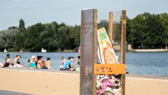 Sör räumt auf: Müll stapelt sich in Nürnberger Parks