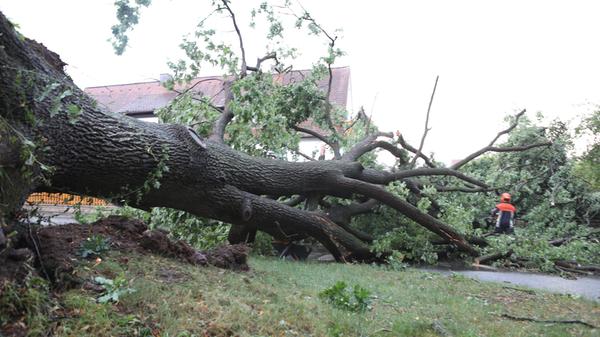Überschwemmung nach Starkregen