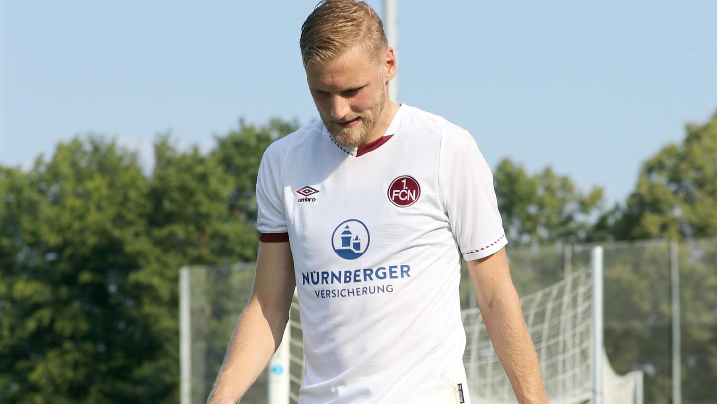 Verletzte sich beim Test gegen Regensburg und wird dem FCN vorerst fehlen: Kapitän Hanno Behrens.