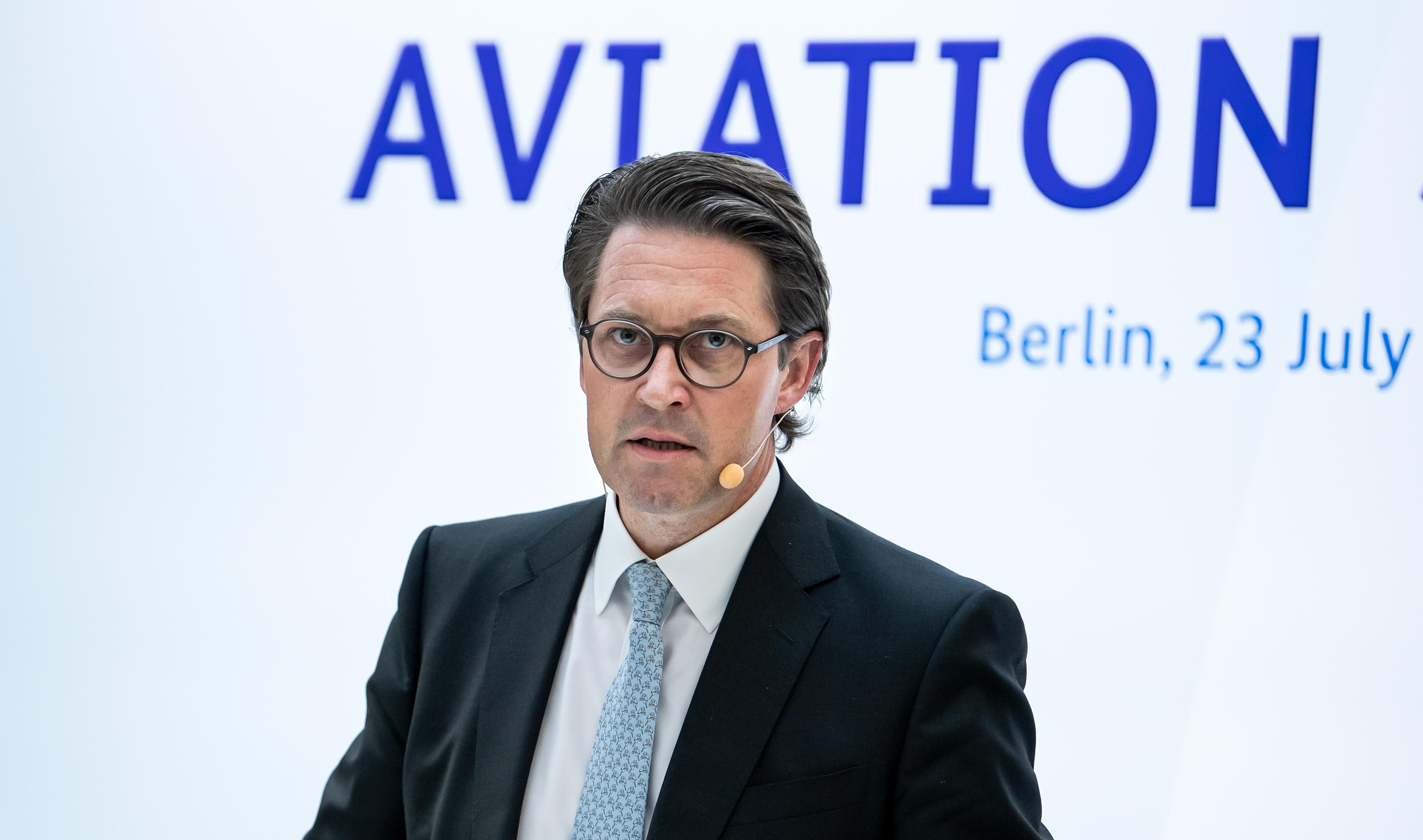 Verkehrsminister Scheuer zu Aviation Summit 2020