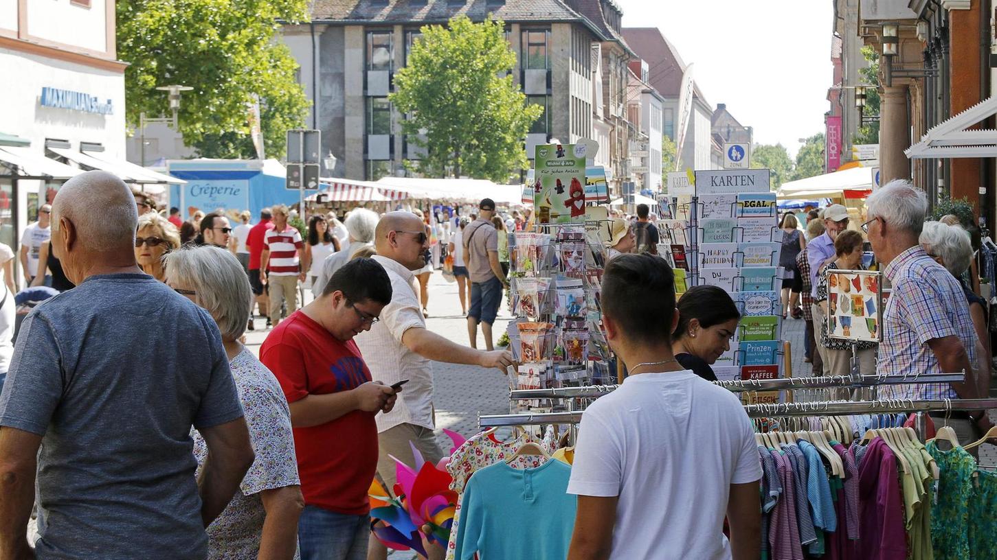 Erlangen wagt das Einkaufs-Experiment in Coronazeiten