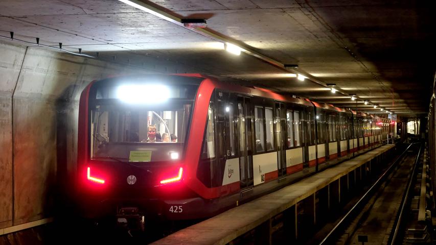 Modern und schick: Das sind Nürnbergs neue U-Bahn-Züge