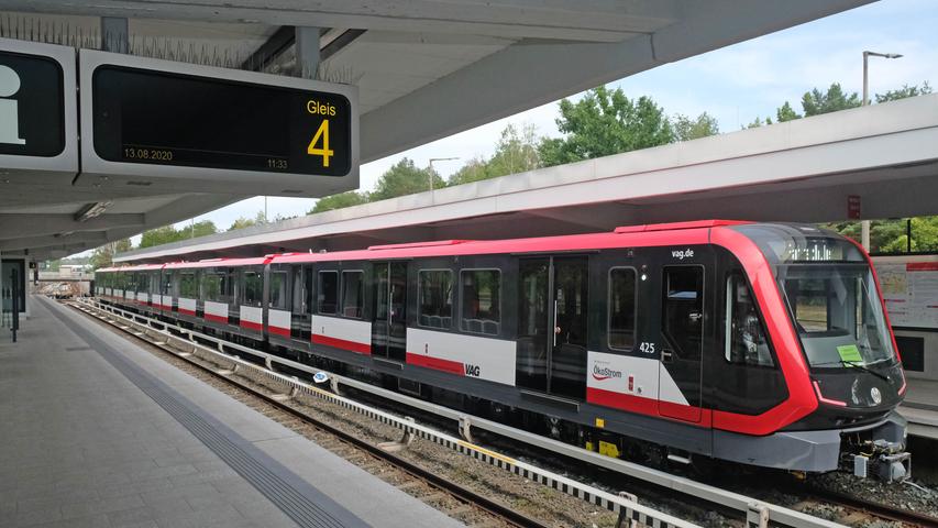 Modern und schick: Das sind Nürnbergs neue U-Bahn-Züge