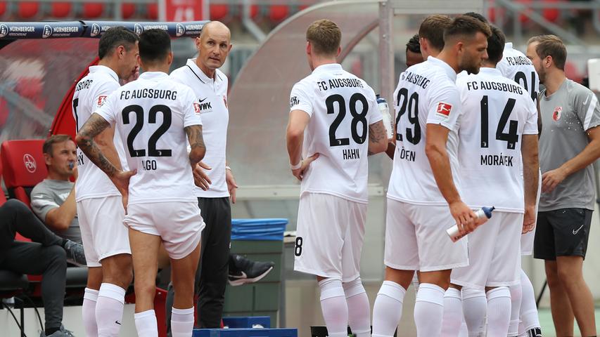 Fehler und Valentini-Tor im Test: Augsburg nutzt FCN-Aussetzer beim 1:2