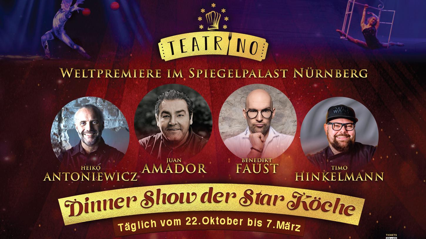 So wird die neue Koch-Show in Nürnberg derzeit beworben. 