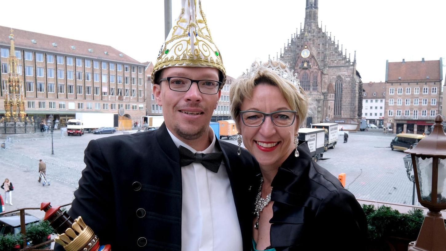 In der Saison 2019/20 waren Sebastian I. und Erika III. das Nürnberger Prinzenpaar.