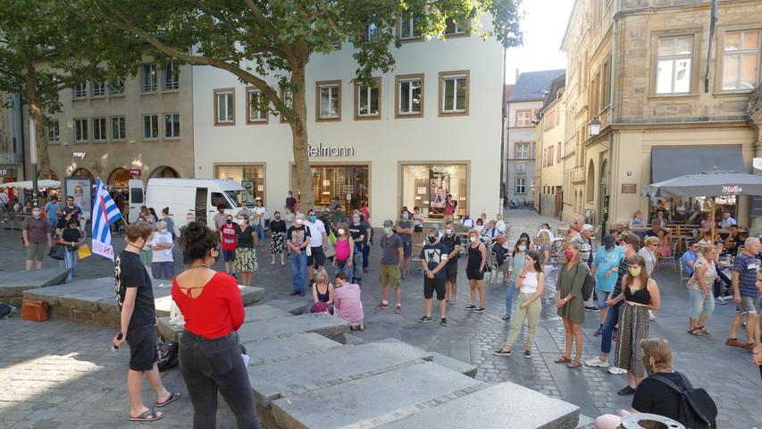 Das war die Bamberger Mahnwache für die Opfer von Hanau
