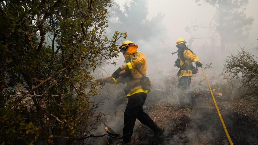 Nach Blitzeinschlägen: Zahlreiche Brände in Kalifornien