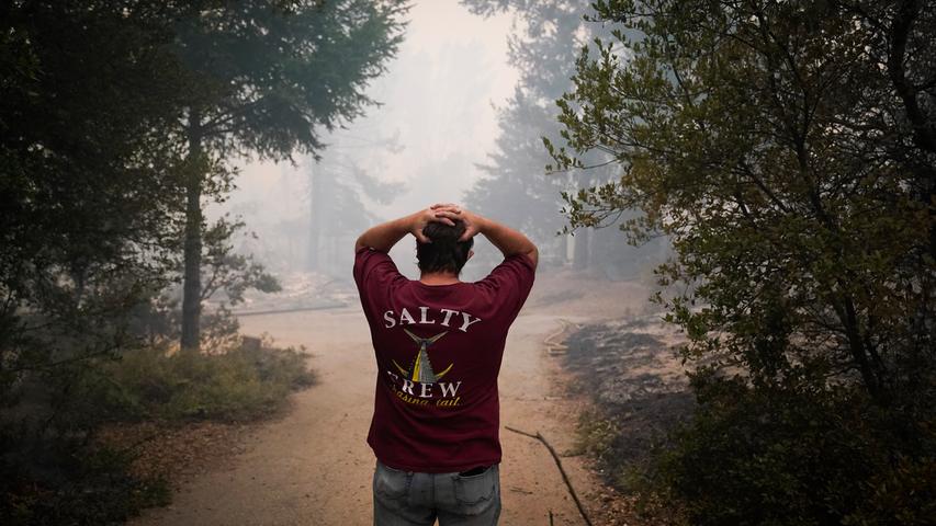 Nach Blitzeinschlägen: Zahlreiche Brände in Kalifornien