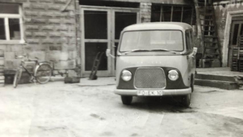 In den 60er Jahren hatten die Kupfers ihren ersten Lieferwagen.