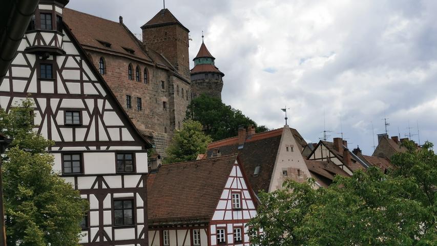 Die vielen historischen Gebäude im Herzen der Altstadt machen den Charakter Nürnbergs aus.