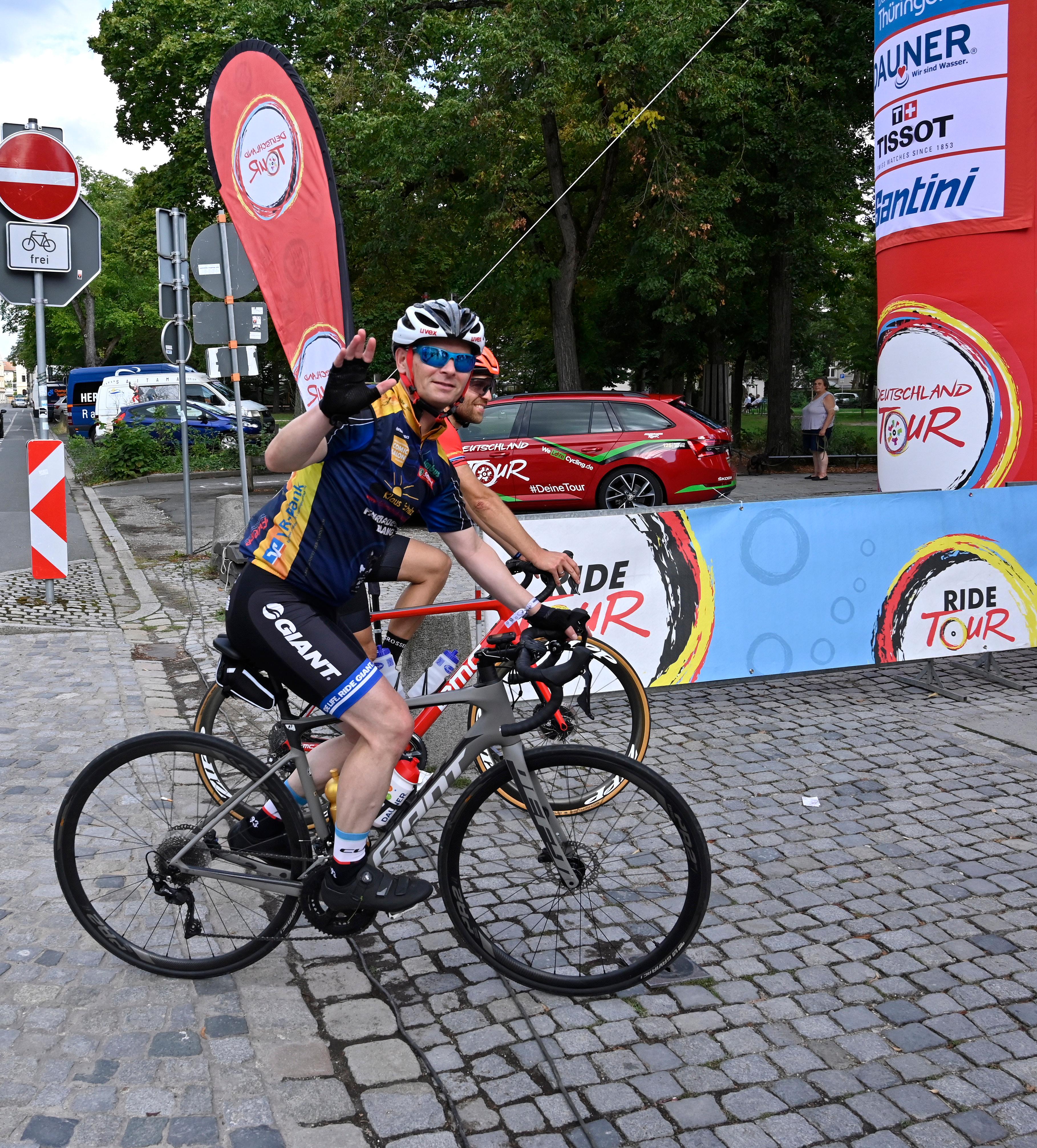 Mittendrin: Sportamtsleiter Ulrich Klement.