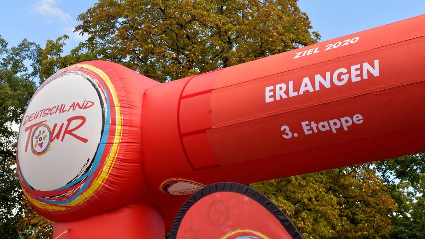 Erlangen ist Ziel der dritten Etappe der viertägigen Deutschland Tour. Die gesamte Strecke geht von Ilmenau nach Erlangen. 