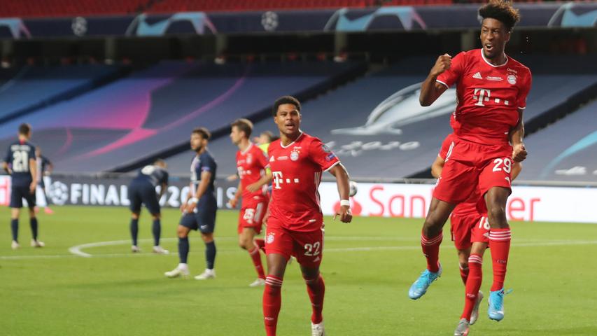 Coman köpft, Neuer hält: Die Bayern sichern sich gegen Paris das Triple