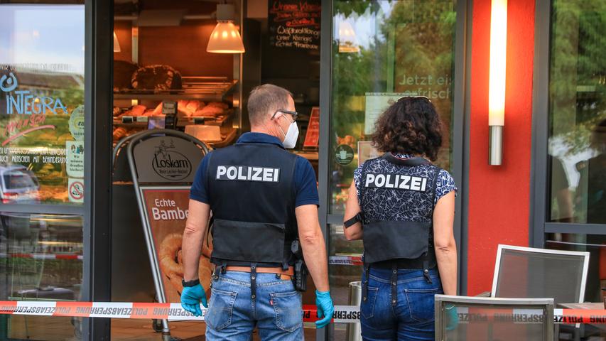 Betrunkener verletzt Kunden in Bamberger Bäckerei mit Messer