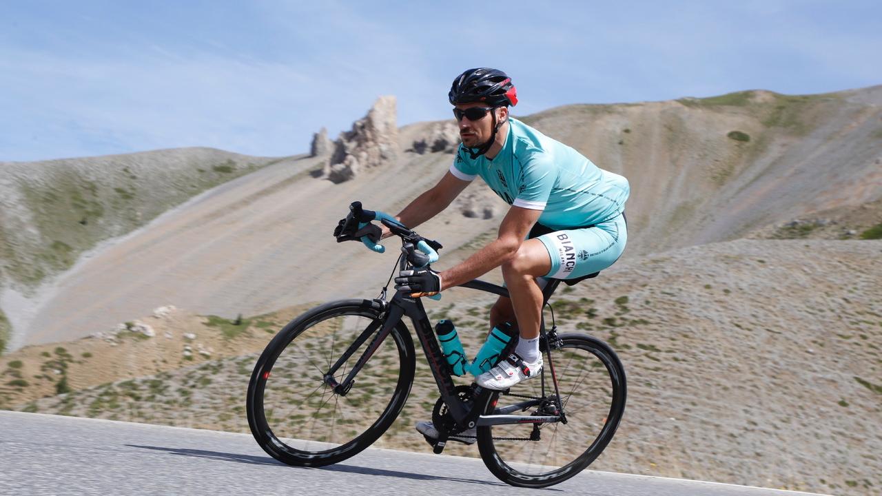 Mit dem Rennrad in den Französischen Alpen: Benjamin Rudin vom Team Nabenputzer des RSC Adelsdorf bezwang einige große Bergetappen.