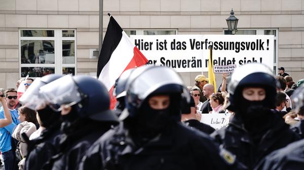 Protest gegen Corona-Maßnahmen Berlin