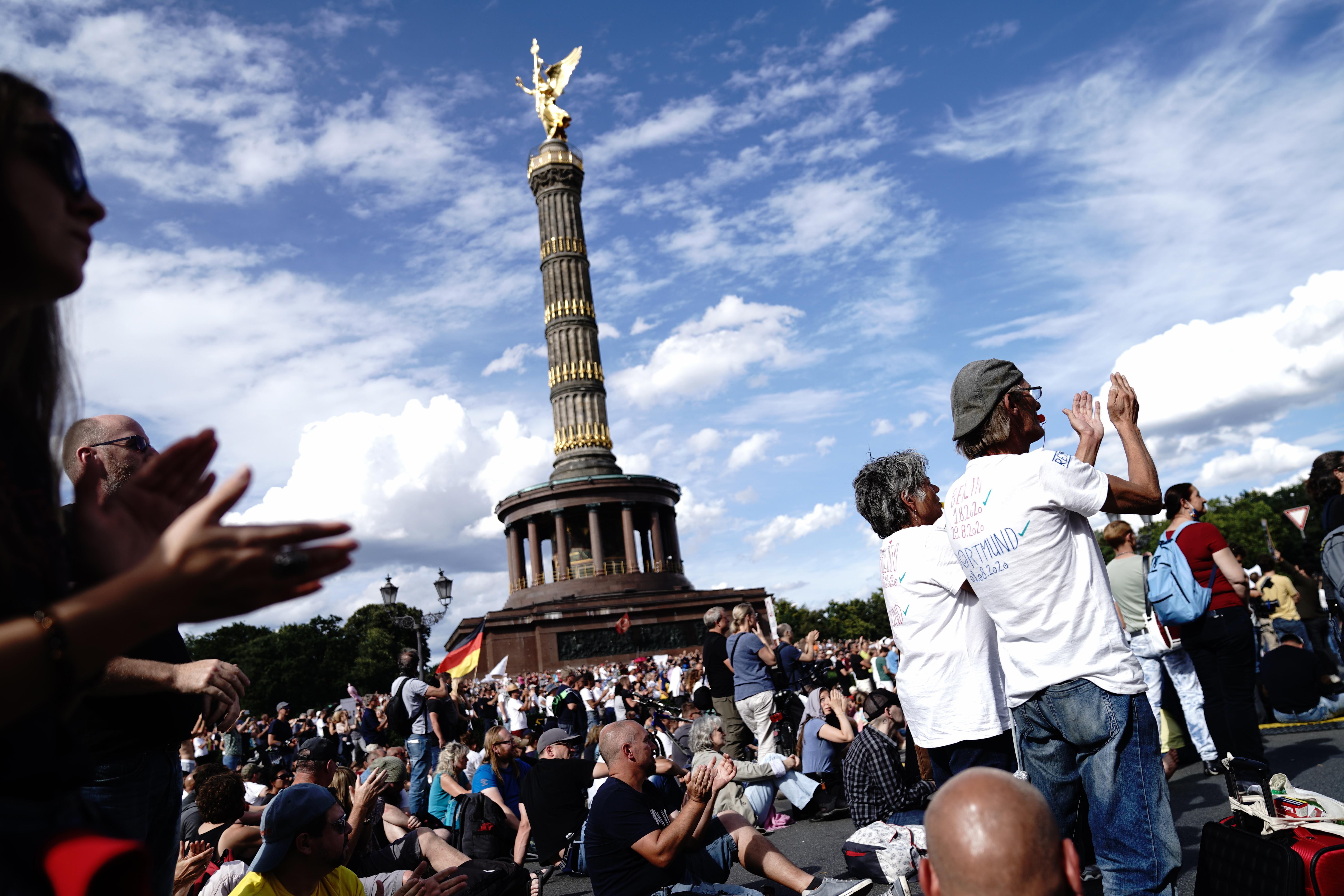 Protest gegen Corona-Maßnahmen Berlin