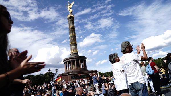 Protest gegen Corona-Maßnahmen Berlin