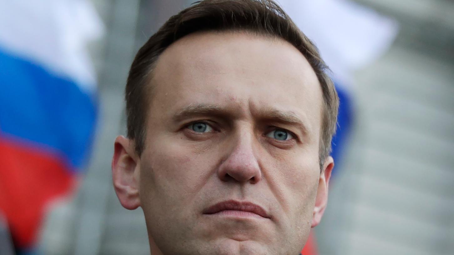 Russischer Oppositionsführer Alexej Nawalny.