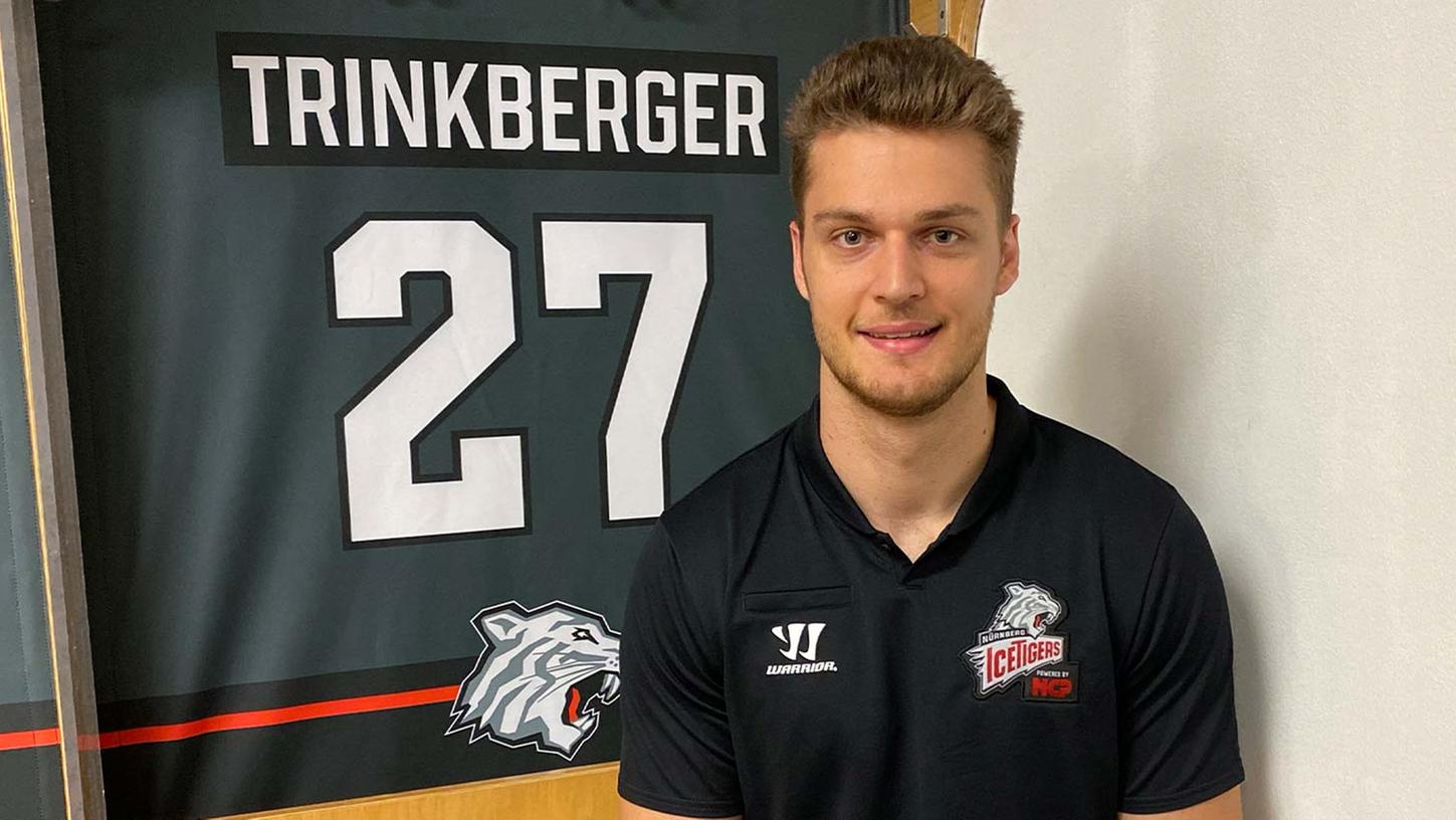 Neu bei den Ice Tigers: Verteidiger David Trinkberger.