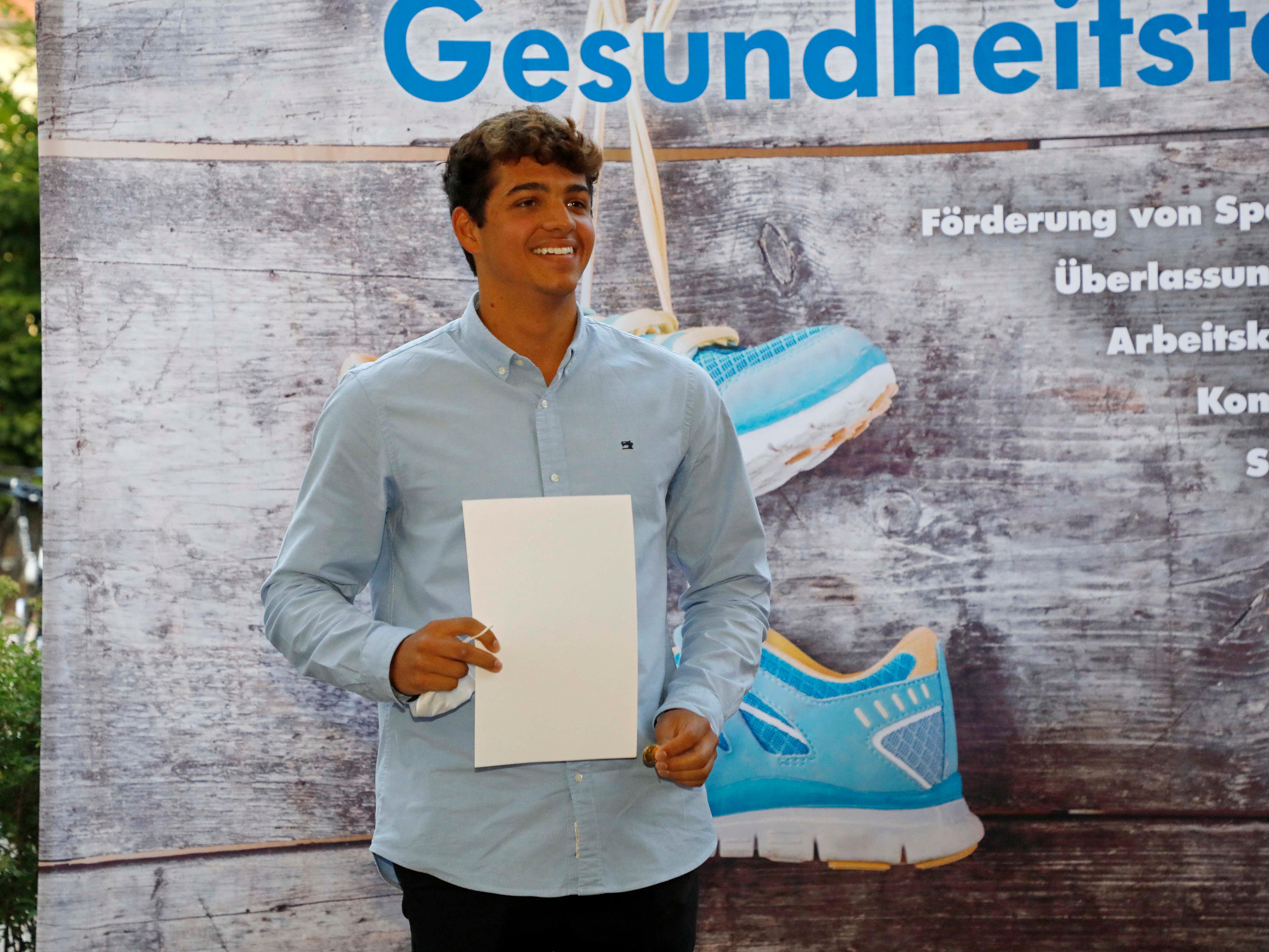 Auch Bayerischer Mannschaftsmeister: Schwimmer Justin-Joy Dutschke.