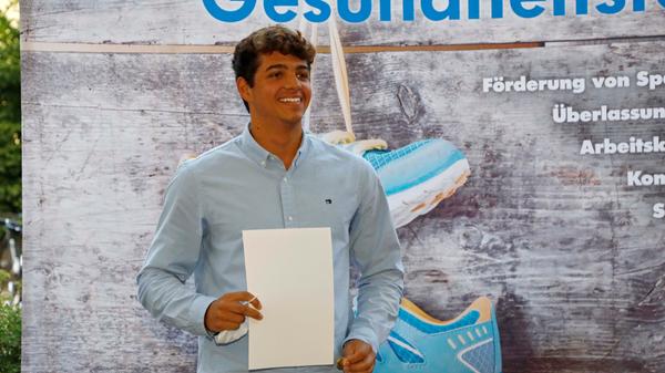 Auch Bayerischer Mannschaftsmeister: Schwimmer Justin-Joy Dutschke.