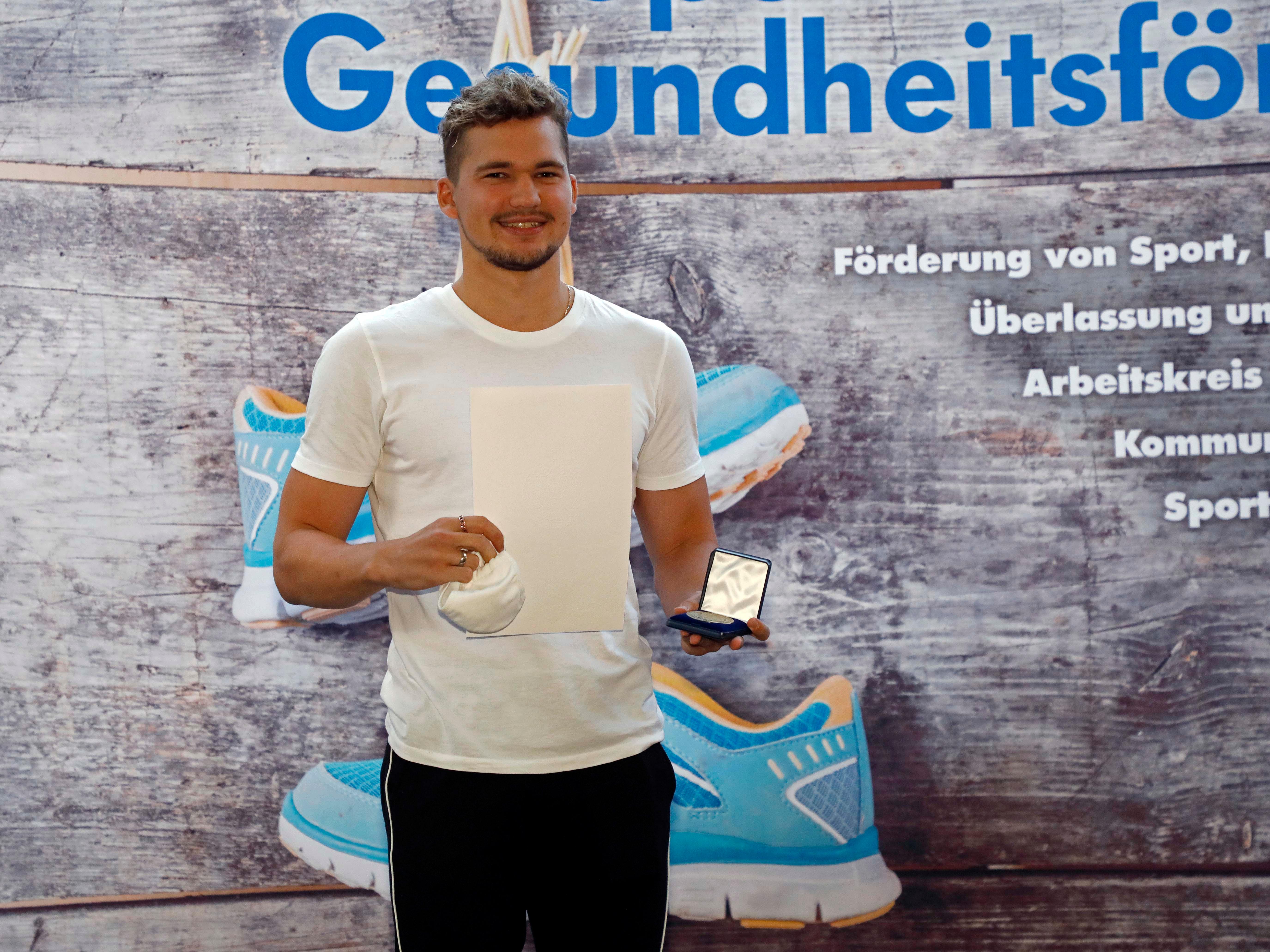 Holt Jahr für Jahr viele Titel: Schwimmer Nikita Rodenko.